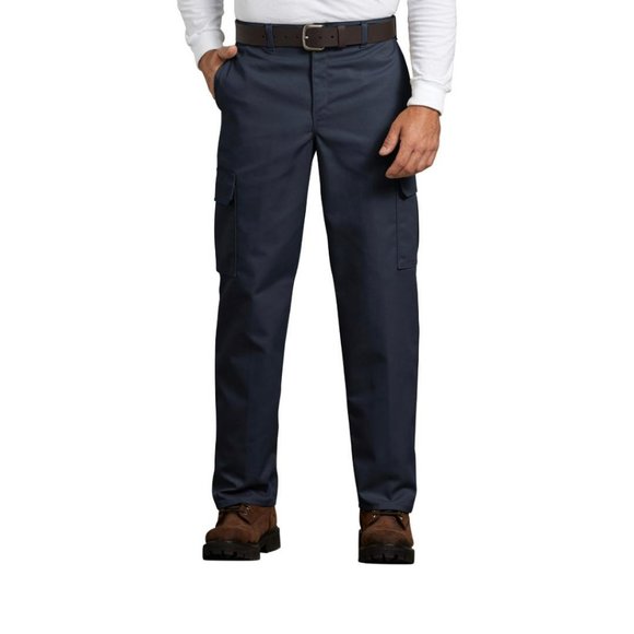 **NEW** Genuine Dickies Mens and Big Mens Flex Cargo Pant - Dark Navy - Picture 1 of 4